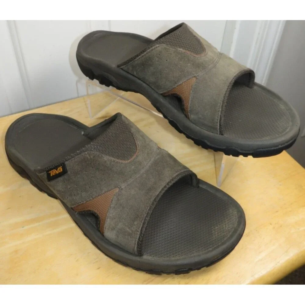 Teva Katavi 2 Slide Sandals Mens Size 12 Slip On Comfort S/N 1019195